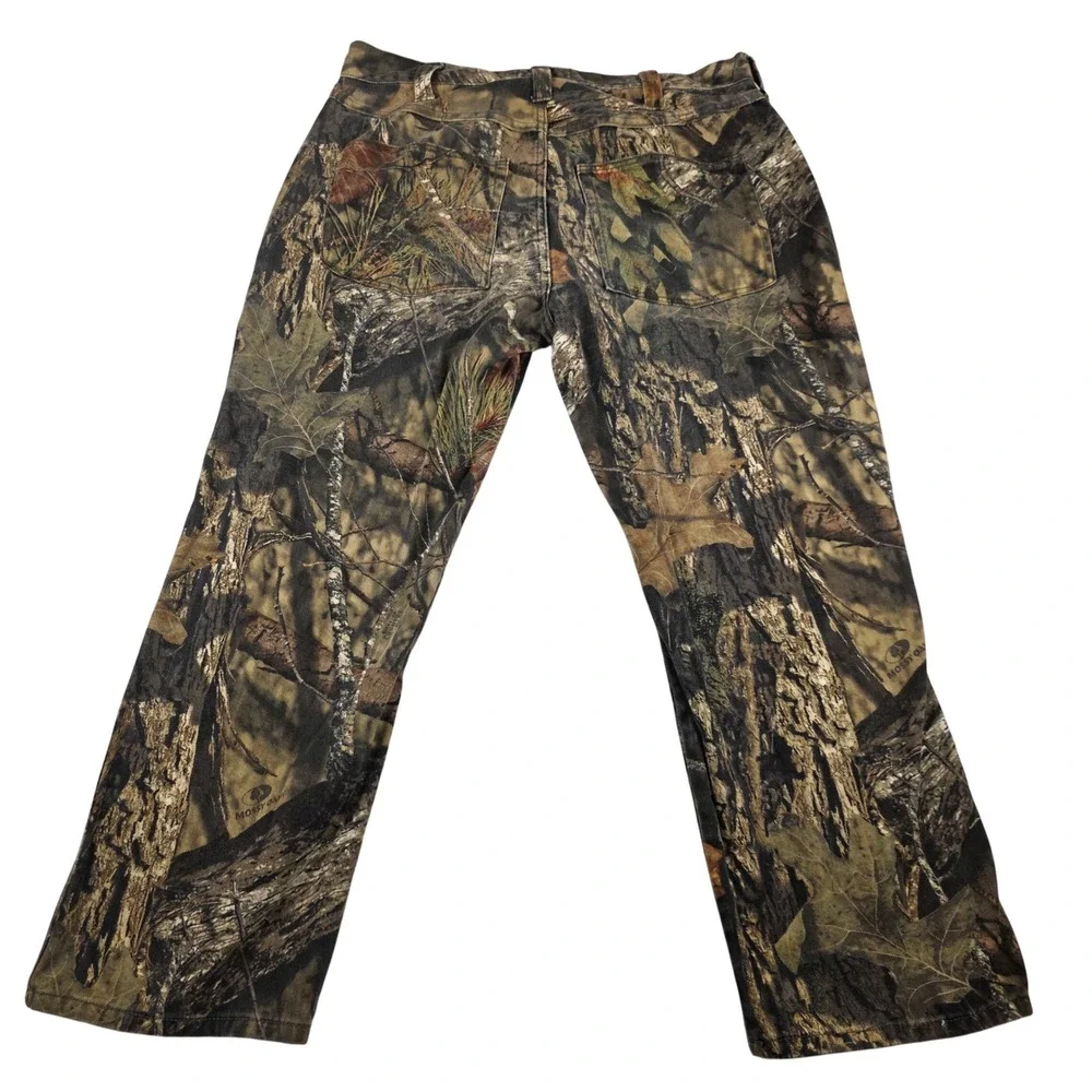 Mossy Oak Men's 38x30 Camo Hunting Pants Outdoor Casual Cotton Blend